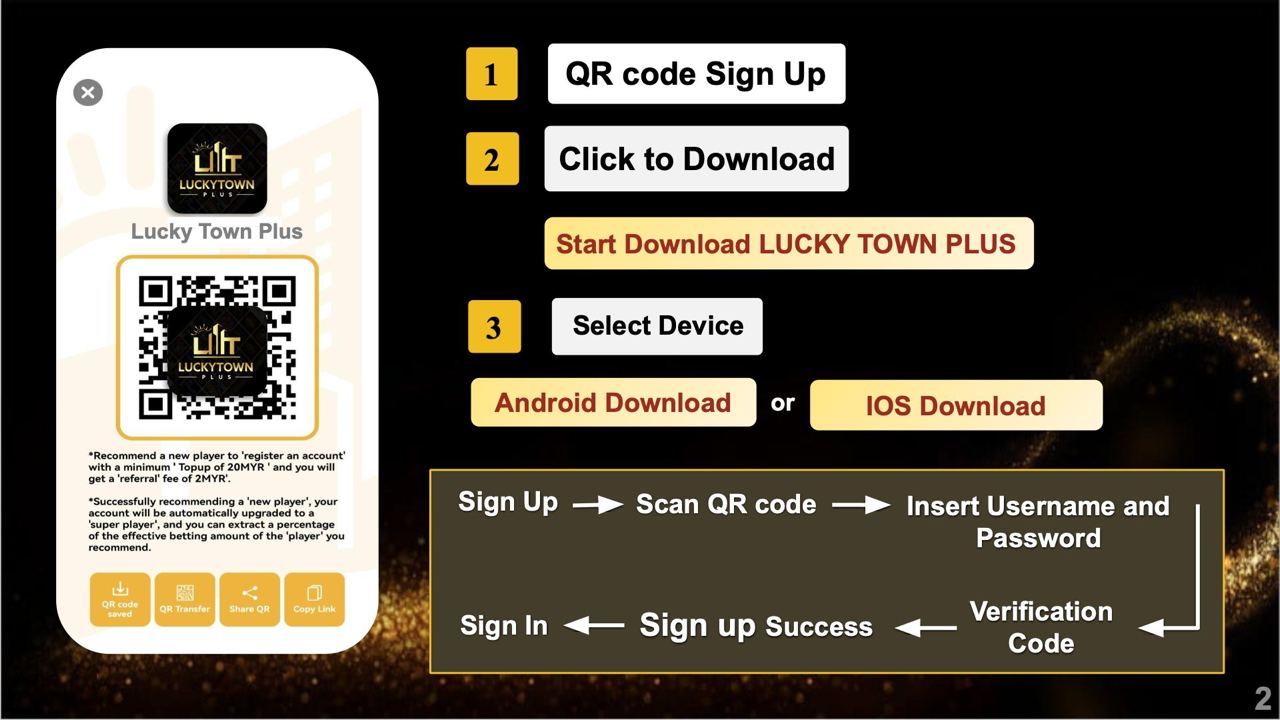 how to download luckytown