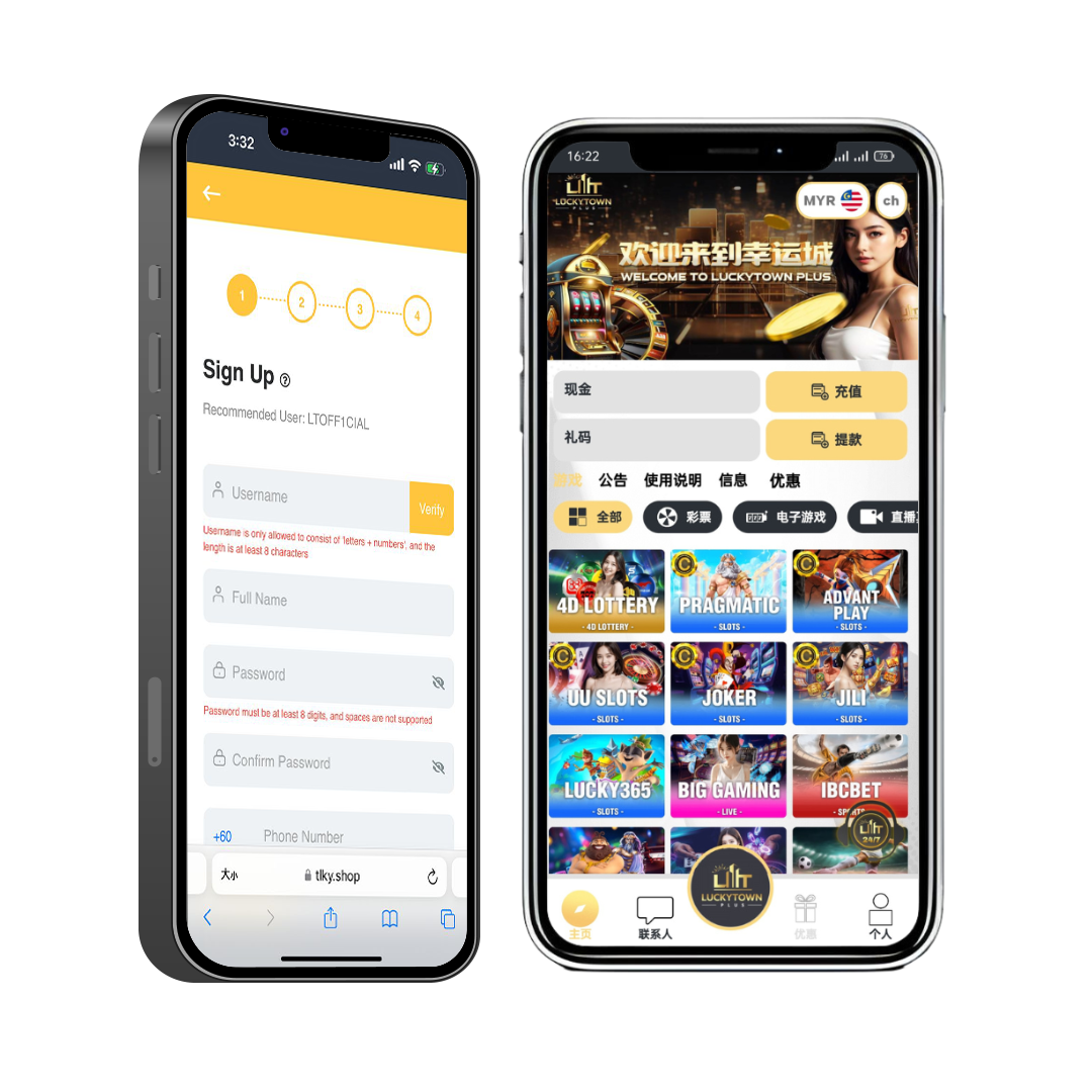 LuckyTown Plus Download Online Casino App APK IOS