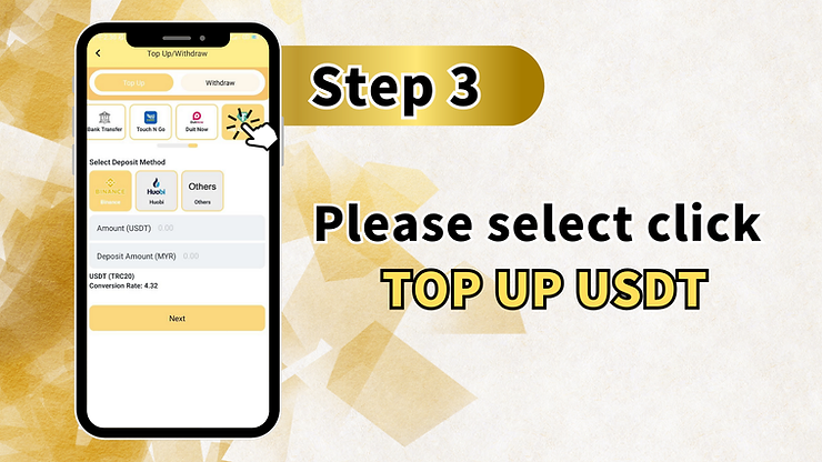 usdt topup
